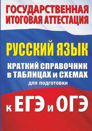 Текучева И.В. Русский язык. Краткий справочник в таблицах и схемах для подготовки к ЕГЭ и ОГЭ /шпаргалка-спр (АСТ)