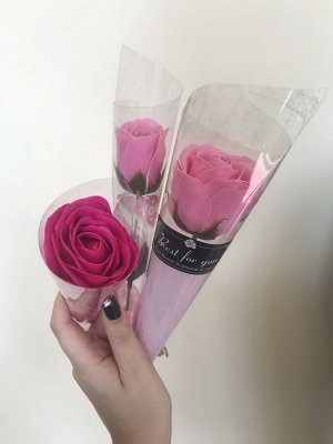 Розочка Большой размер
Роза выполнена из ароматного мыла