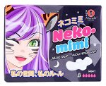 Прокладки гигиенические женские Maneki, ночные, серия Neko-mimi, 280 мм, 8 шт./упаковка