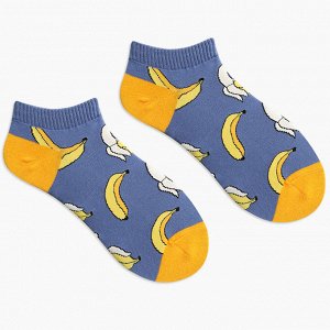 Короткие носки Banana голубые