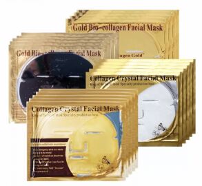 Маска для лица с коллагеном gold bio-collagen facial mask