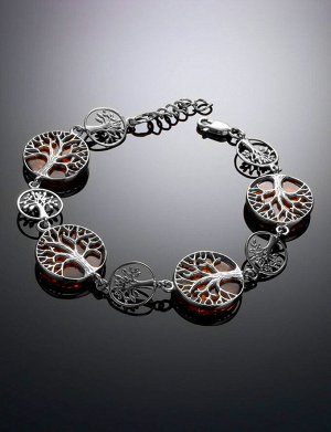 Браслет из натурального янтаря «Бельтайн»