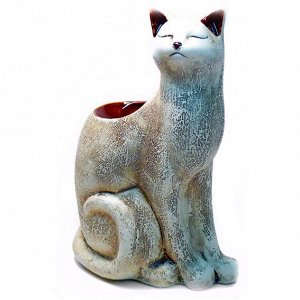 N506-08 Аромалампа Кошка Ж-01, керамика 17см