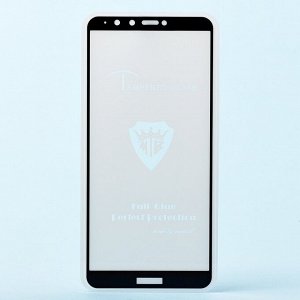 Защитное стекло Full Screen Brera 2,5D для "Huawei Y9 2018/Y9 Prime 2018" (black)