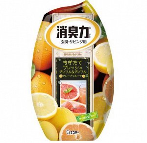 "ST" "Shoushuuriki" Жидкий дезодорант – ароматизатор для комнат c ароматом грейпфрута 400мл