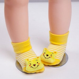 Носочки Милые  детские носки нескользящая резиновая подошва