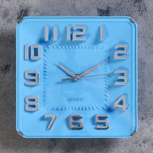 Часы настенные, серия: Классика, "Кендис",  19х3х19 см, 1 АА,  плавный ход