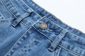 Юбка джинсовая синяя