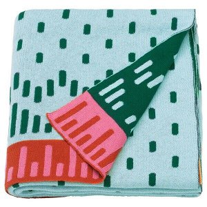 КЭППХЭСТ Детское одеяло, вязаный, разноцветный, 120x150 см