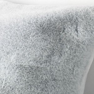 СОЛТЮЛЬПАН Чехол на подушку, светло-серый, 50x50 см