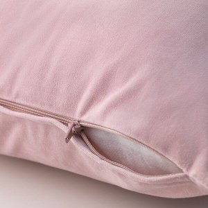 САНЕЛА Чехол на подушку, светло-розовый, 50x50 см