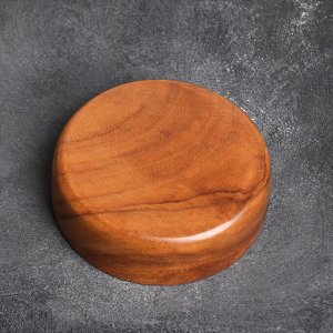 Салатница деревянная "Орех" малая, 15 см