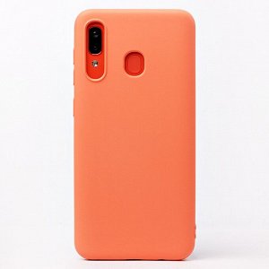 Чехол-накладка Activ Full Original Design для "Samsung SM-A205 Galaxy A20/SM-A305 Galaxy A30" (light orange)