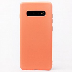 Чехол-накладка Activ Full Original Design для "Samsung SM-G973 Galaxy S10" (light orange)