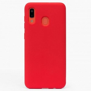 Чехол-накладка SC162 для "Samsung SM-A205 Galaxy A20/SM-A305 Galaxy A30" (red)