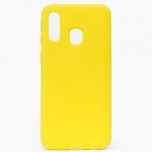 Чехол-накладка SC162 для "Samsung SM-A405 Galaxy A40" (yellow)