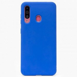 Чехол-накладка SC162 для "Samsung SM-A606 Galaxy A60" (blue)