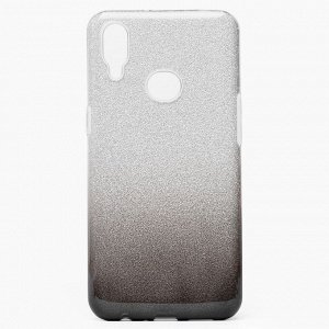 Чехол-накладка SC097 Gradient для "Samsung SM-A107 Galaxy A10s" (black/silver)