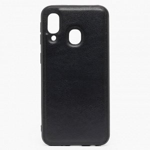 Чехол-накладка SC165 для "Samsung SM-A405 Galaxy A40" (black)