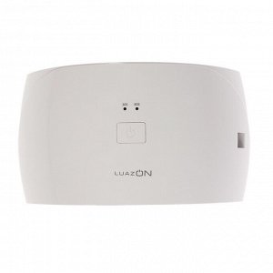 Лампа для гель-лака LuazON LUF-20, LED, 24 Вт, 15 диодов, таймер 60/90 сек, USB, белая
