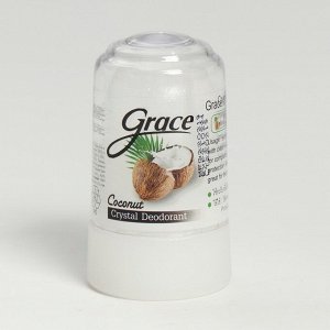 Дезодорант Grace кристаллический Grece deodorant Coconut кокосовый 70 гр