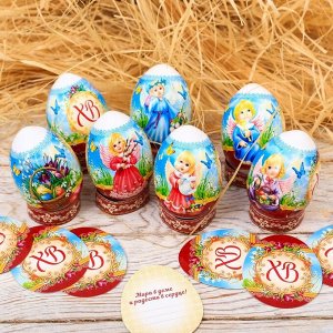 Пасхальный набор для украшения яиц «Христос Воскресе! Ангелочки»
