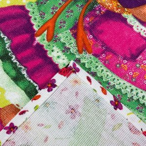 Полотенце пасхальное «Доляна. Пасхальный зайчик», 35x60±2 см, хлопок 100%, рогожка 162 г/м²