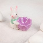 Подставка для яйца «Зайчонок», 8Х5,5Х7 см, цвет МИКС