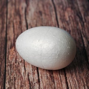 Фигурка для поделок и декорирования «Яйцо», размер 1 шт: 5,5x8 см