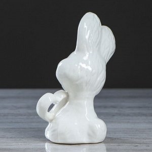 Сувенир "Заяц с сердцем" 16 см