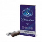 Шоколад Вдохновение с миндалем 75% какао, 100 гр.