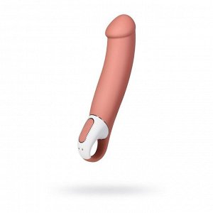 Нереалистичный вибратор Satisfyer Vibes Master, бежевый, 23,5 см