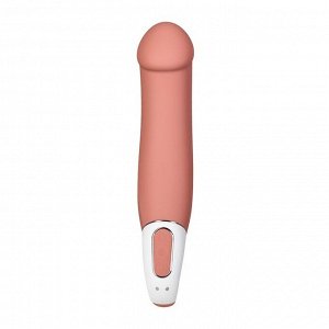 Нереалистичный вибратор Satisfyer Vibes Master, бежевый, 23,5 см