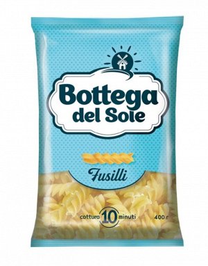 Bottega del Sole макарон. гр. B  Спирали 400г/20