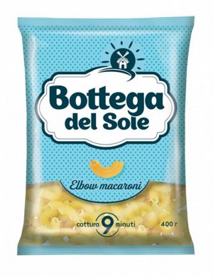 Bottega del Sole макарон. гр. B Рожки 400г/20