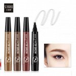 Карандаш для бровей с эффектом микроблейндинга make up 4-tip brow, 3,5гр
