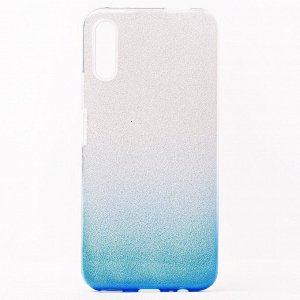 Чехол-накладка SC097 Gradient для "Huawei Honor 9X Pro/Y9s" (black/silver)