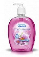 Жидкое крем-мыло KINGFISHER &quot;ЛОТОС И ПАЧУЛИ&quot;, 500 г, с дозатором