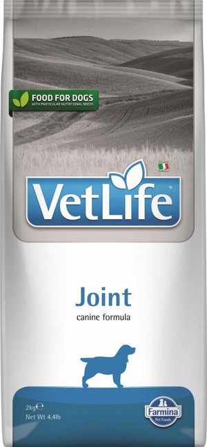Фармина/Farmina Vet Life Dog Joint корм для собак при заболевании суставов 2кг