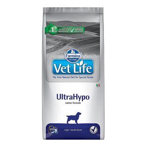 Фармина/Farmina Vet Life Dog Ultrahypo корм для собак при аллергических реакциях. атопии 12кг