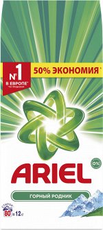 ARIEL Авт СМС порошк. Горный родник 12кг