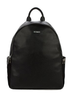 LACCOMA рюкзак 591633-5-чёрный натуральная замша, искусственная кожа полиэстр
