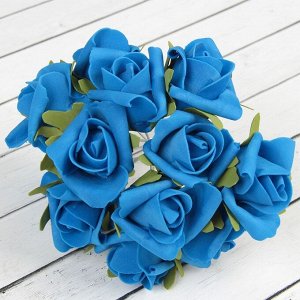 Букет "Роза" 13 цветков, синий