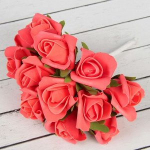Букет "Роза" 13 цветков, розовый