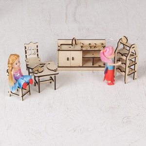 Кукольная мебель "Овощной магазин"