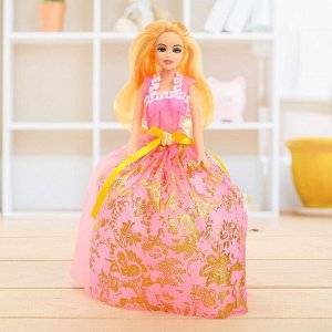 Кукла модель «Уля» в платье, МИКС