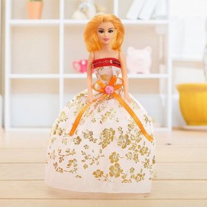 Кукла-модель «Уля» в платье, МИКС