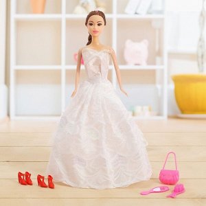 Кукла-модель «Лида» в платье, с аксессуарами, МИКС