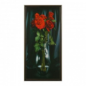 Картина "Розы"  36х73 см