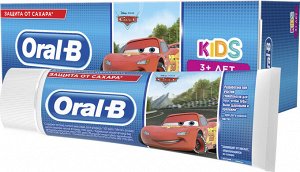ORAL_B Зубная паста Kids для детей Легкий вкус Frozen/Cars 75мл